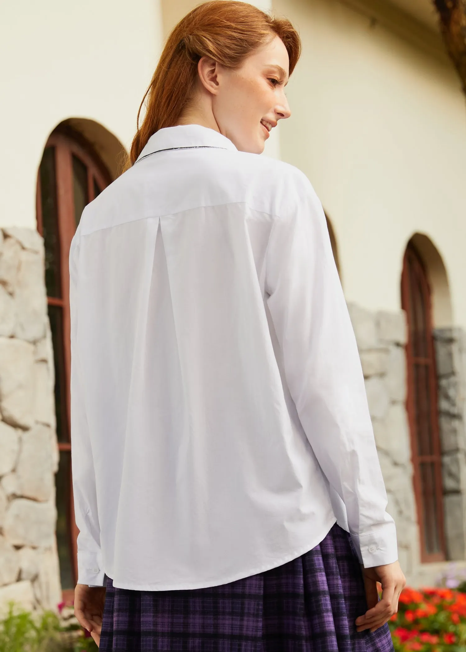 A Dainty Delight Collar Shirt