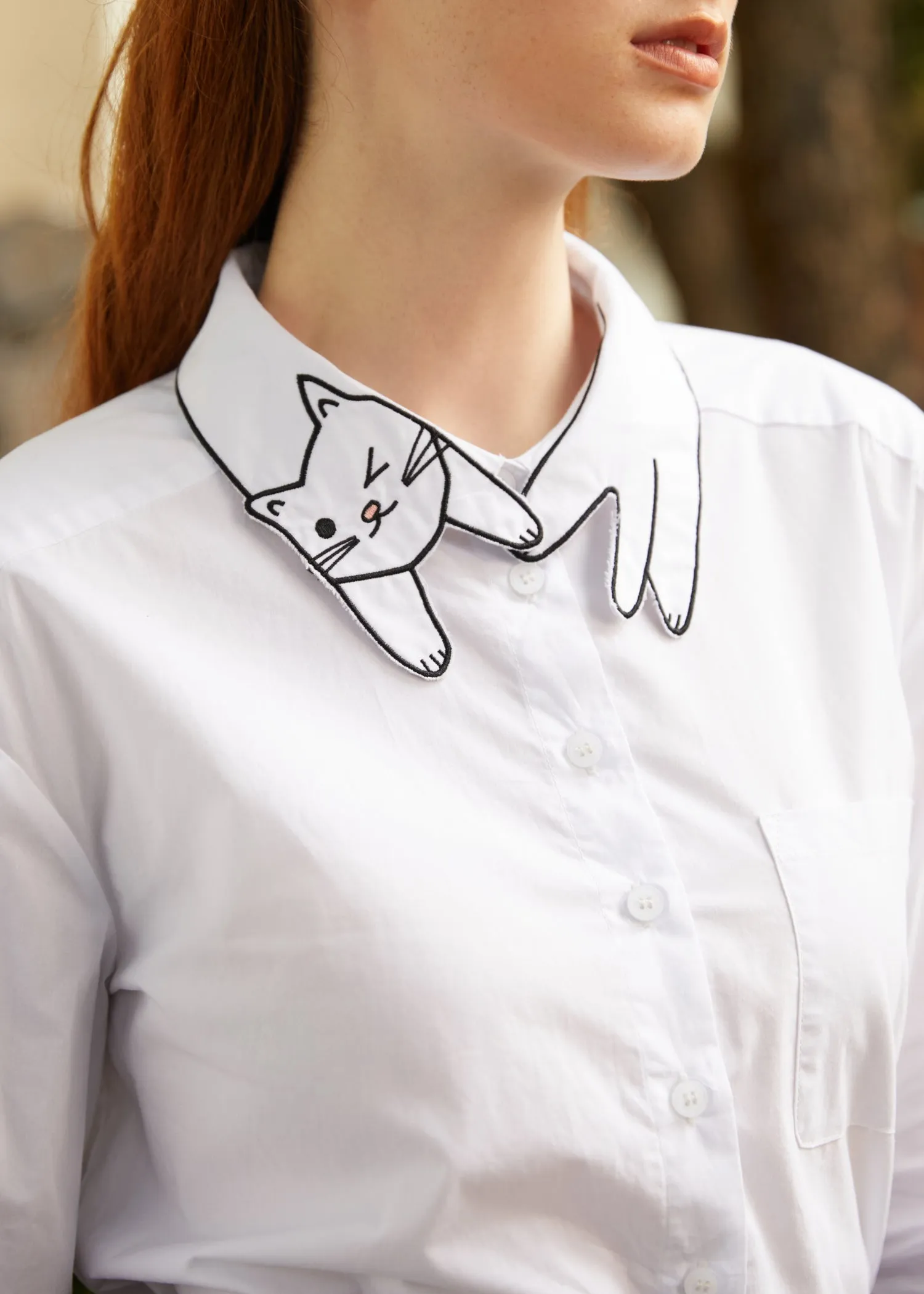 A Dainty Delight Collar Shirt