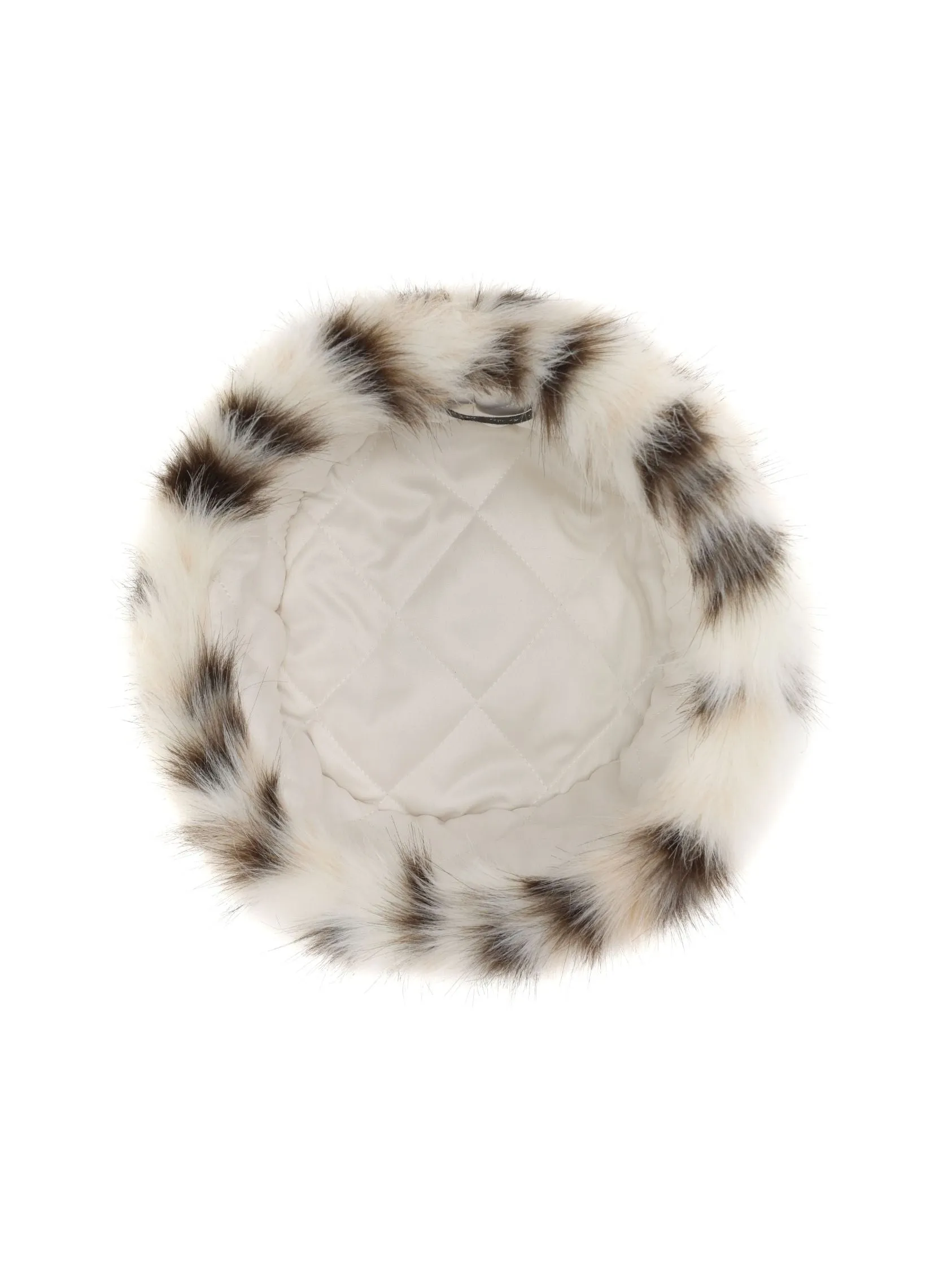 Adeline Fur Hat (Leopard)