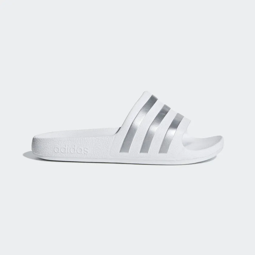 Adidas Kids Adilette Aqua Slides White F35555