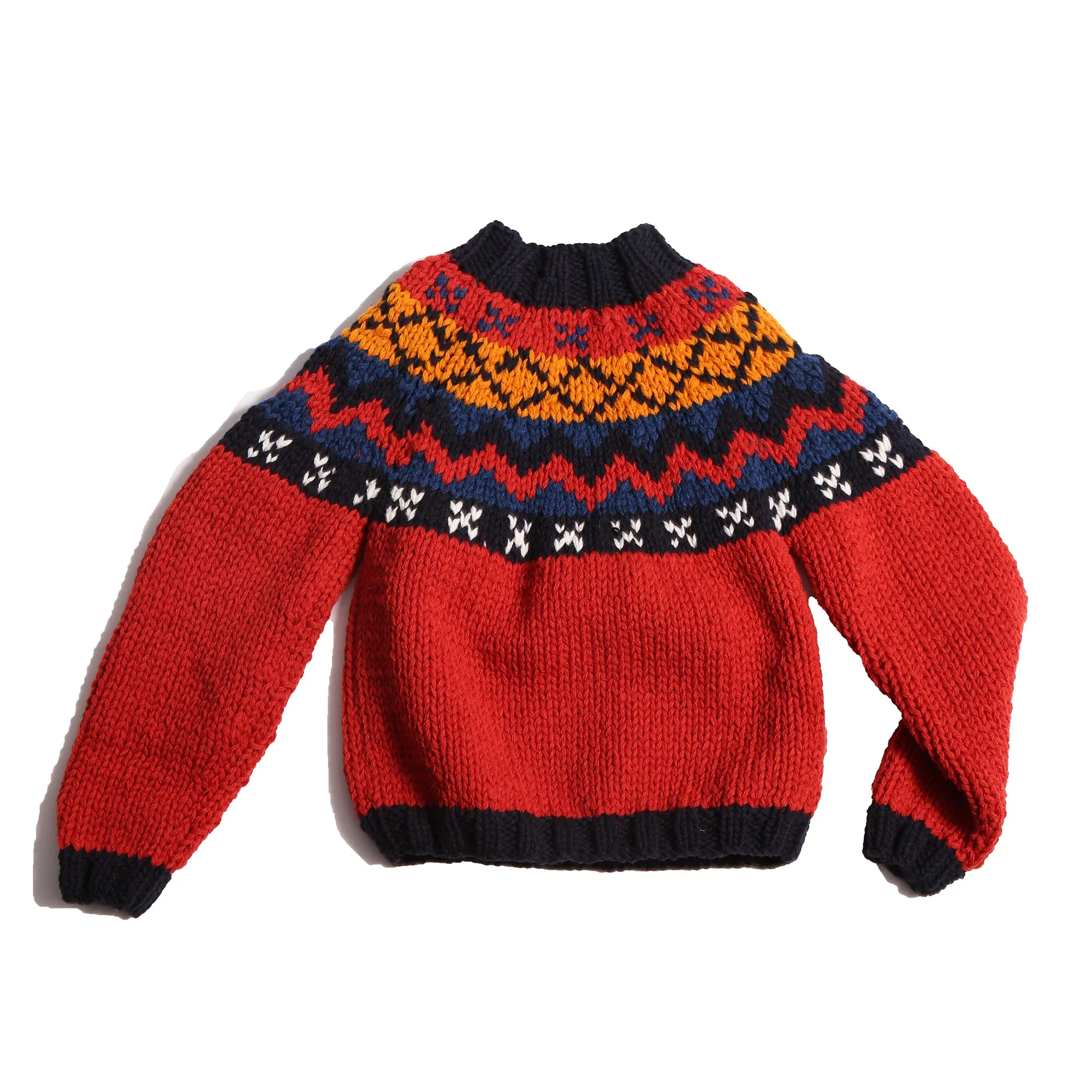 AELA FAIR ISLE SWEATER