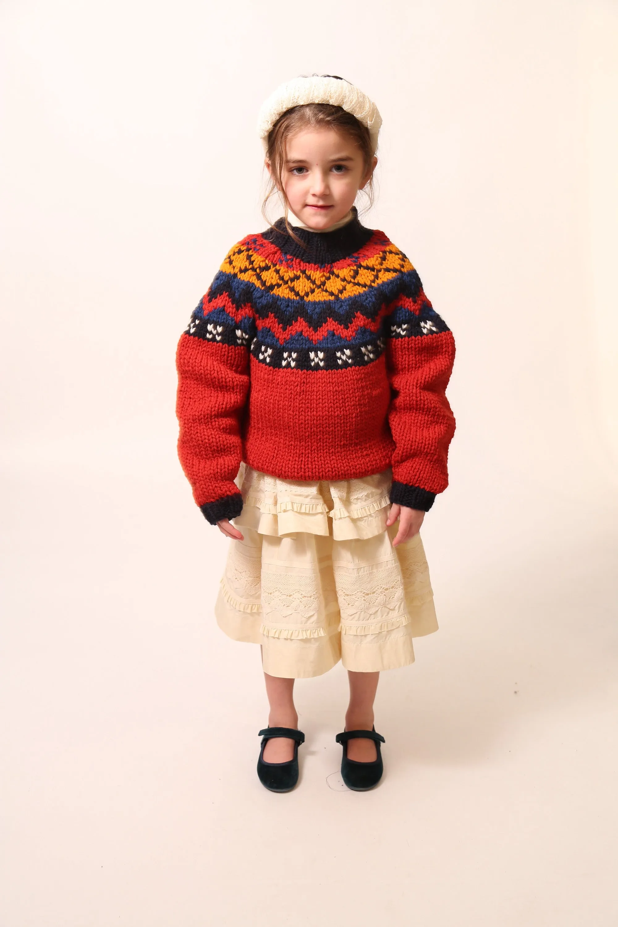 AELA FAIR ISLE SWEATER