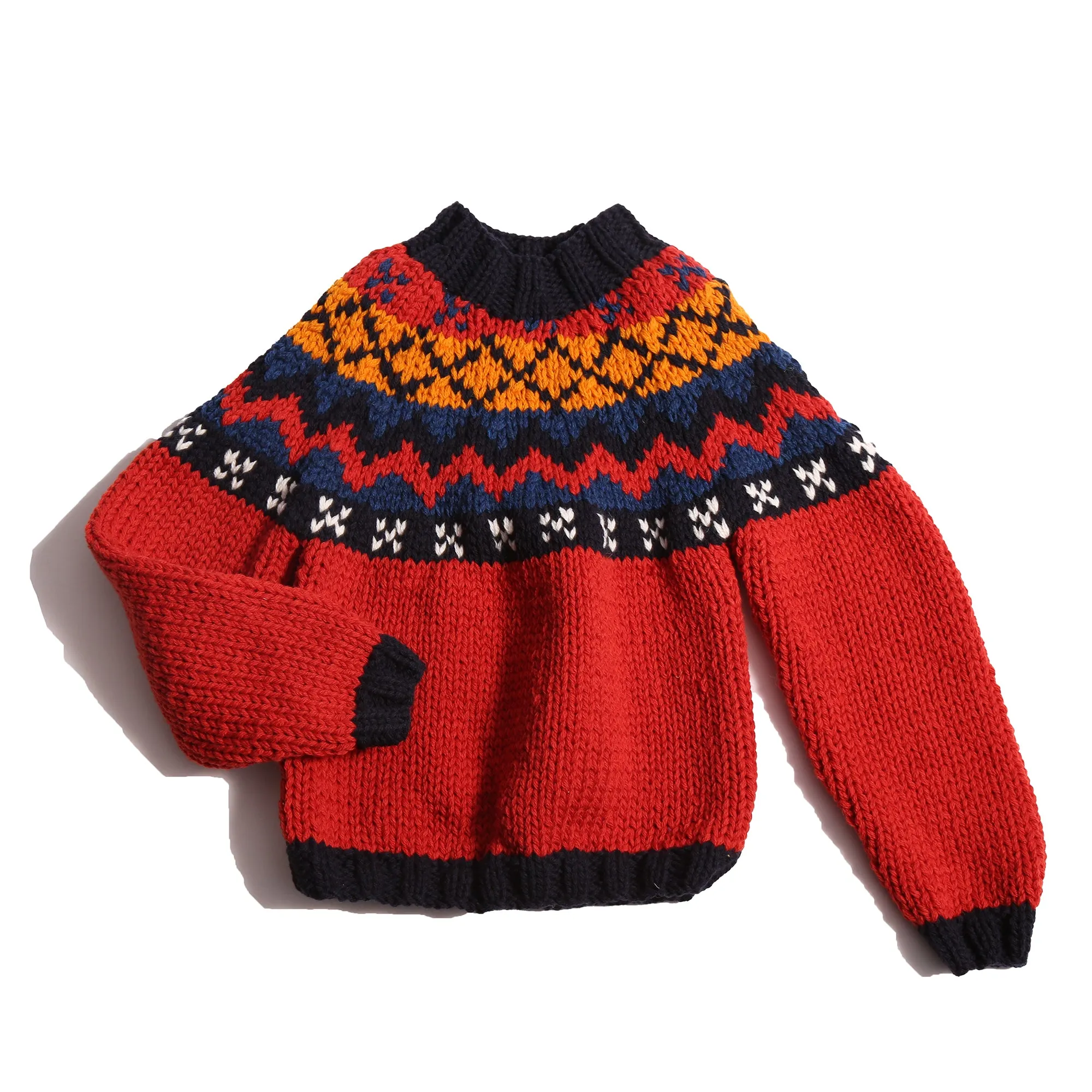 AELA FAIR ISLE SWEATER