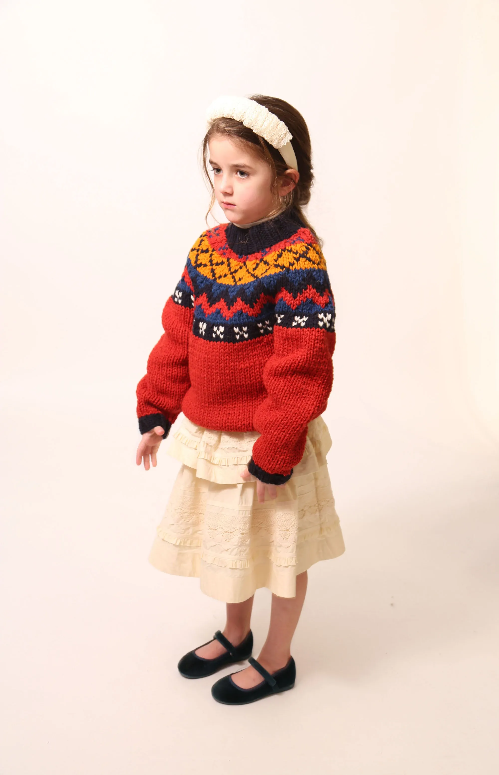 AELA FAIR ISLE SWEATER