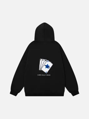 Aelfric Eden Star Playing Cards Hoodie