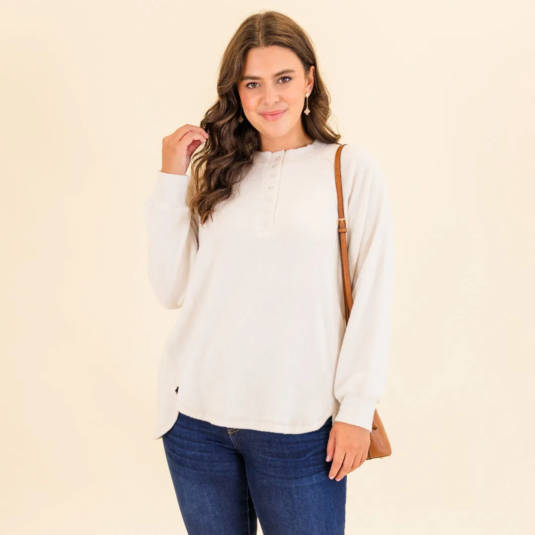 All The Feels Pullover, Sand Beige