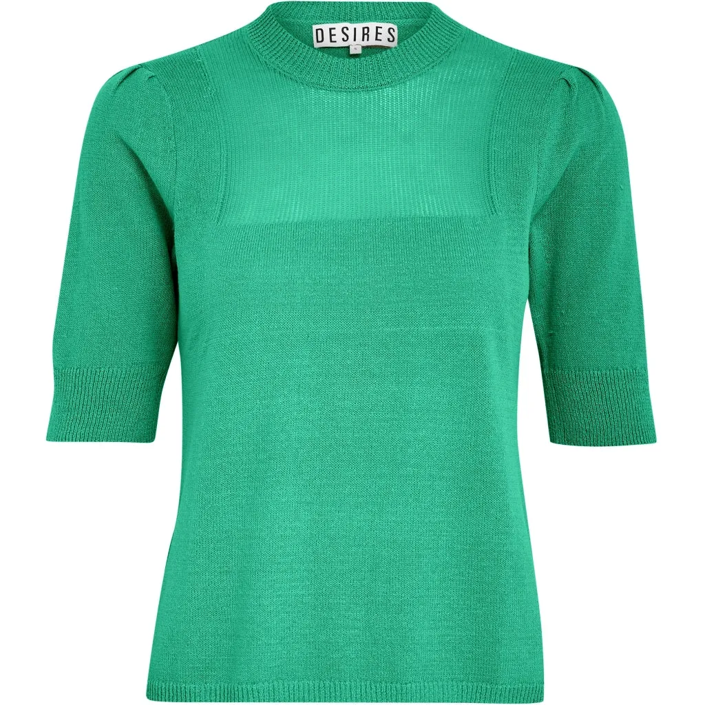 Amora 2/4 Sleeve Mockneck Pullover - Green Spruce