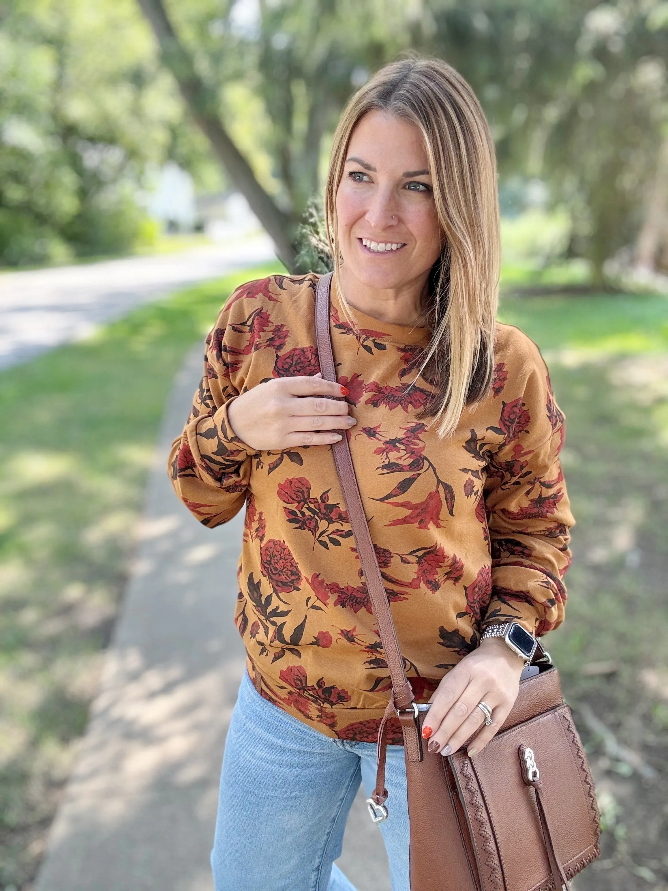 Ampersand® Fall Bouquet Pullover