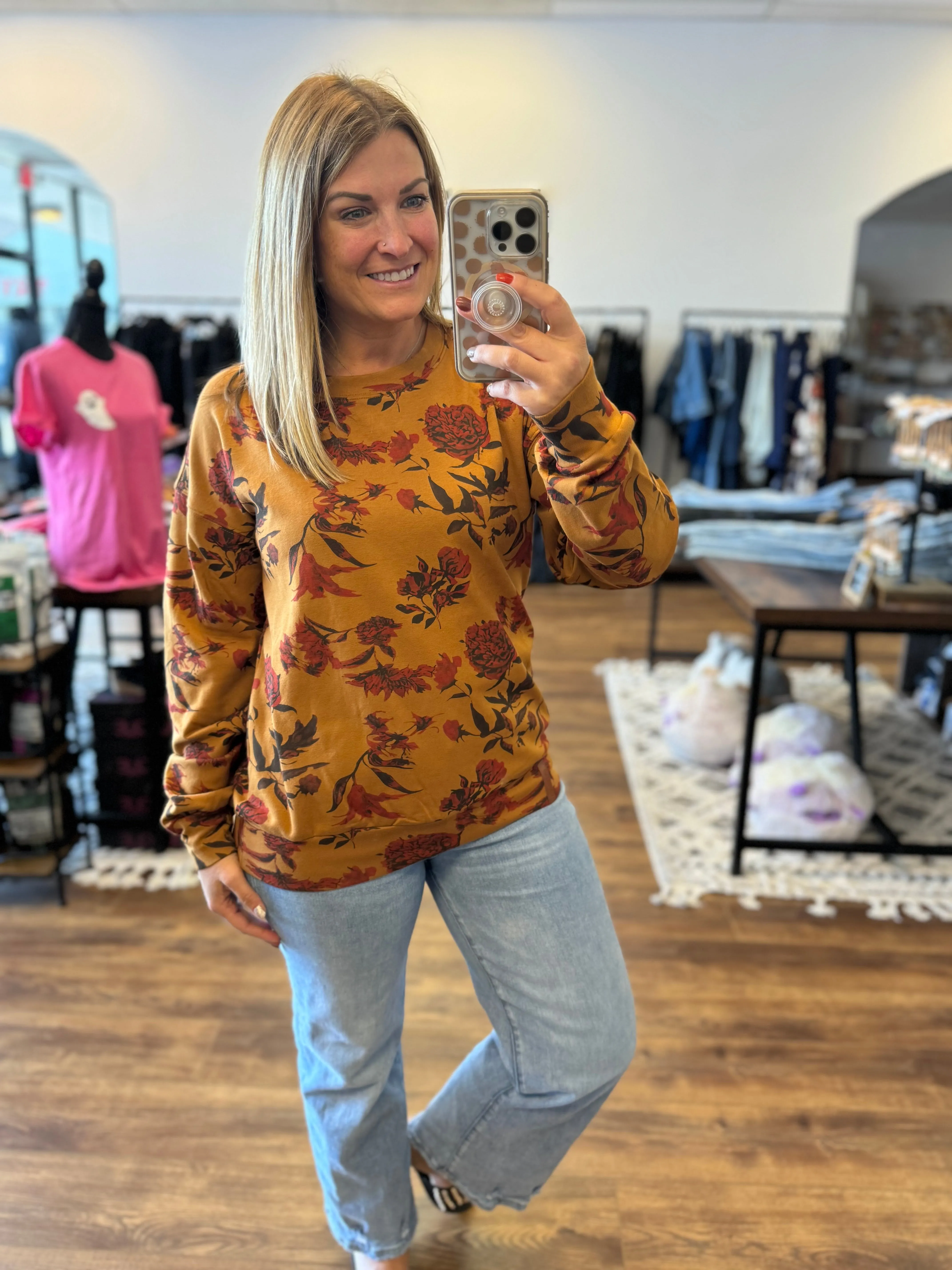 Ampersand® Fall Bouquet Pullover