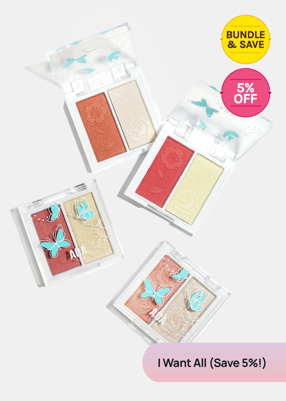 AOA Fly with Me Duo Blush   Highlighter