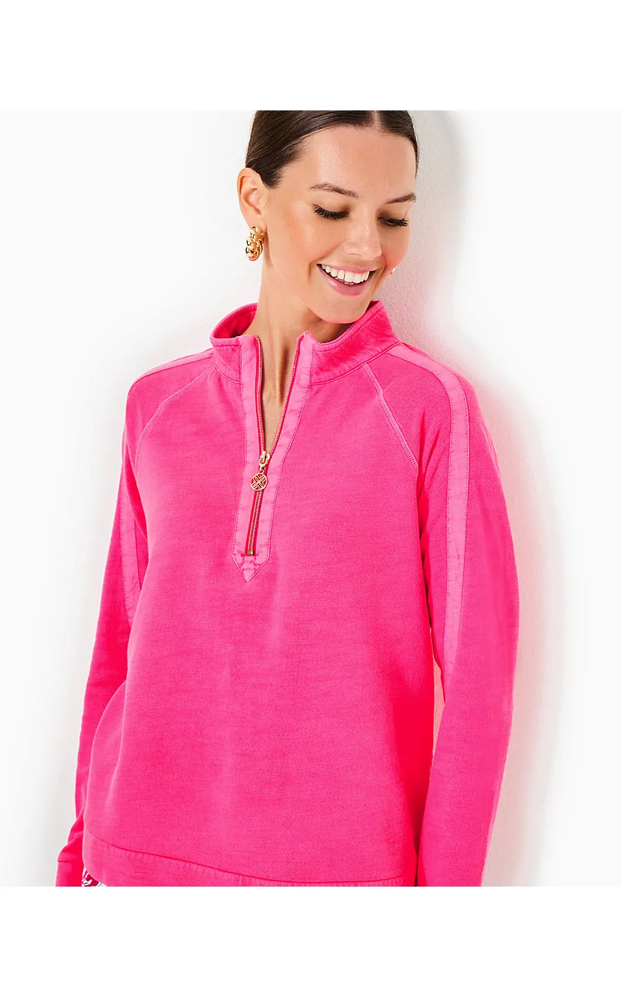 ASHLEE PULLOVER - PASSION FRUIT PINK