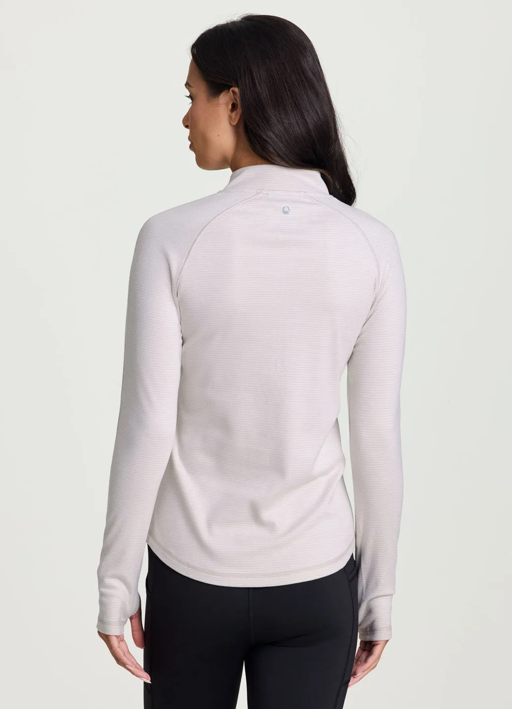 Aspen 1/4 Zip Long Sleeve Top