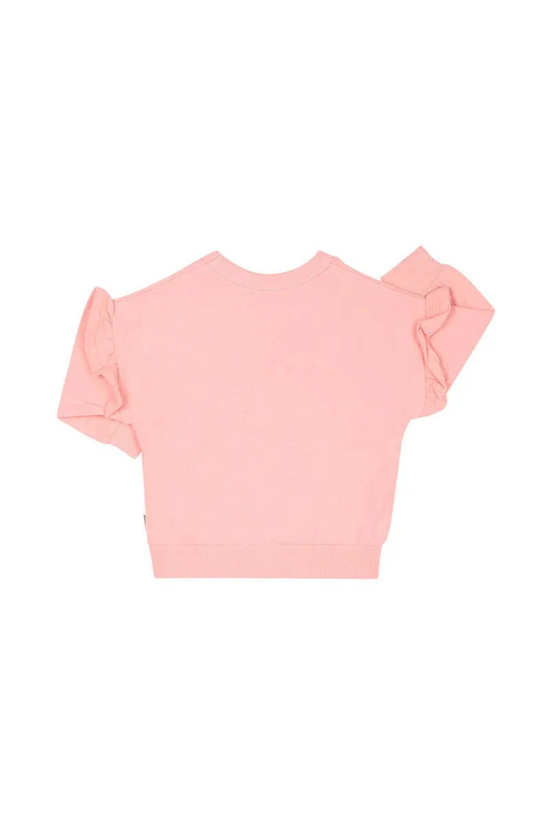 Bonds Soft Threads Frill Pullover - Pink Souffle