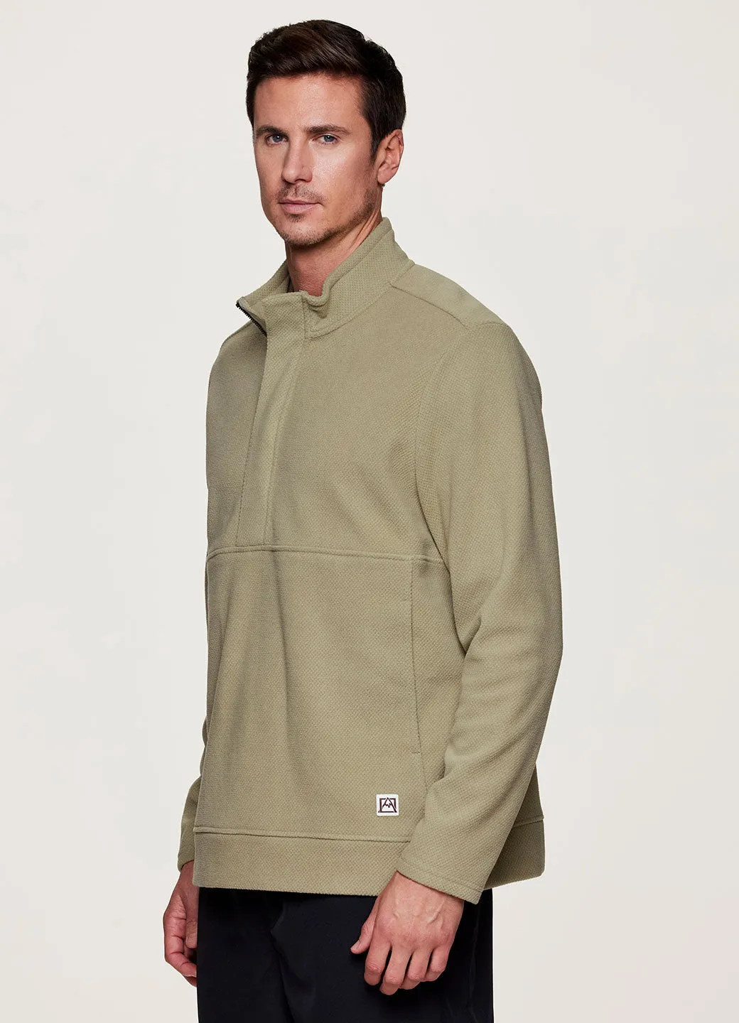 Bryce Textured Fleece Pullover