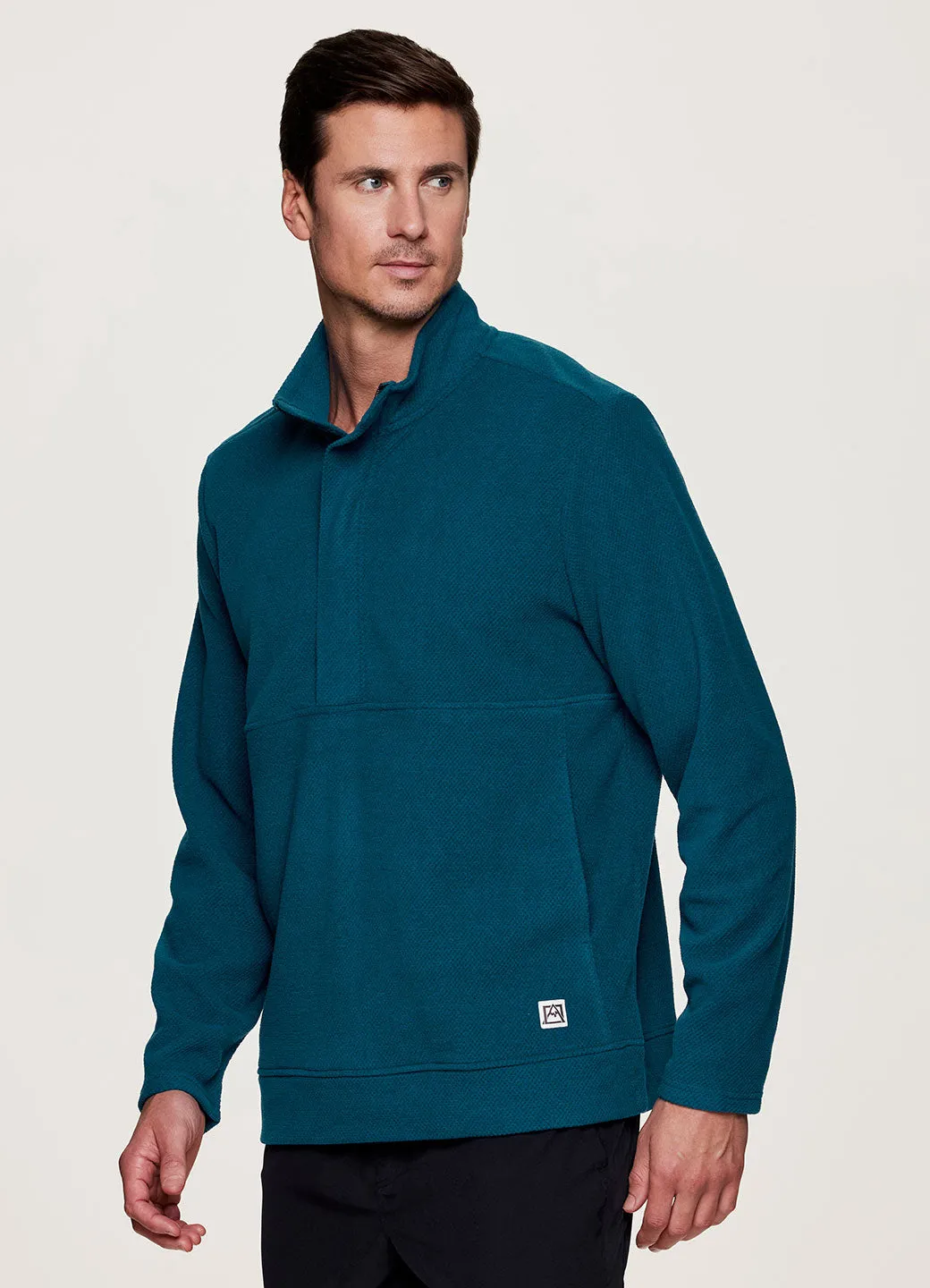 Bryce Textured Fleece Pullover