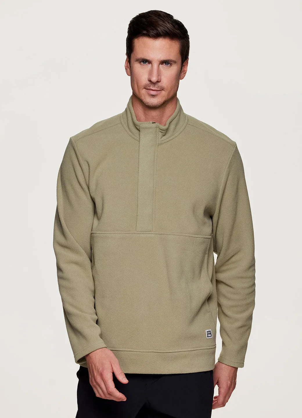 Bryce Textured Fleece Pullover