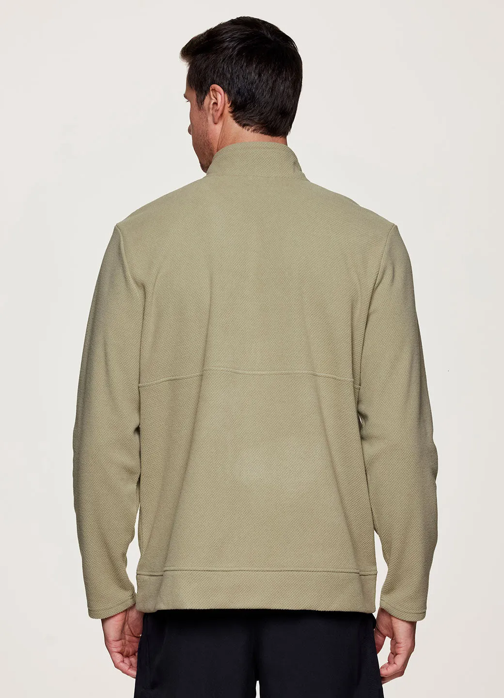 Bryce Textured Fleece Pullover