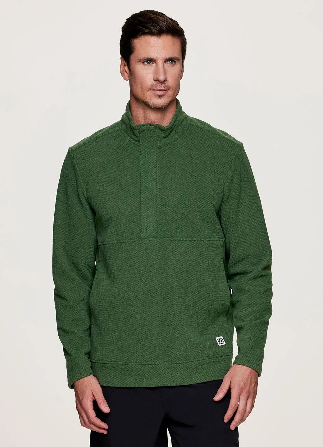 Bryce Textured Fleece Pullover