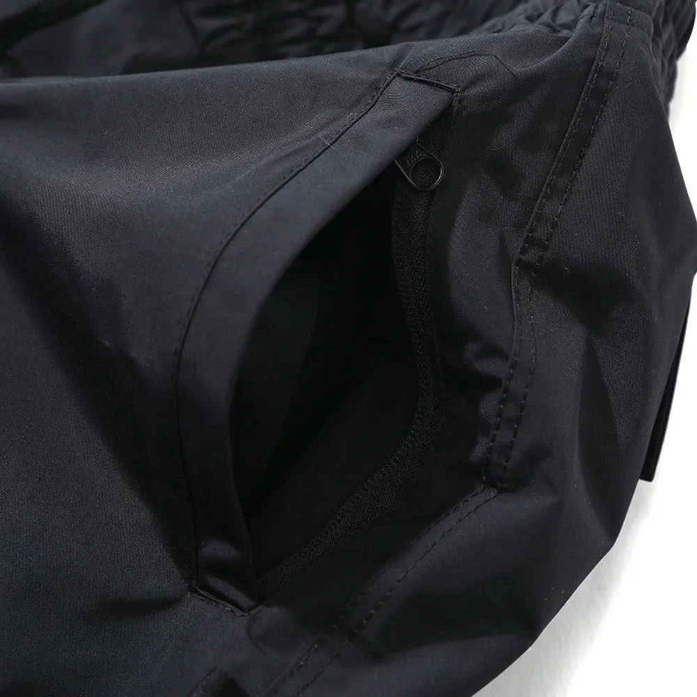 BSRBT FRONT ZP TRACK PANTS BLACK