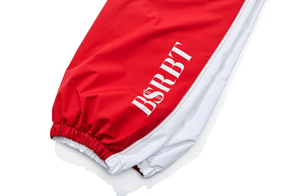 BSRBT JOGGER PANTS WHITE / RED