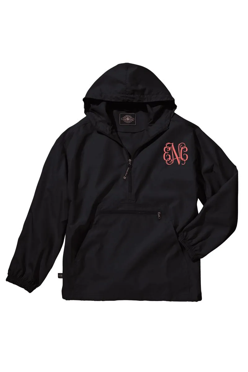 Charles River Youth Lightweight Rain Pullover, Black *Customizable! (Wholesale Pricing N/A)