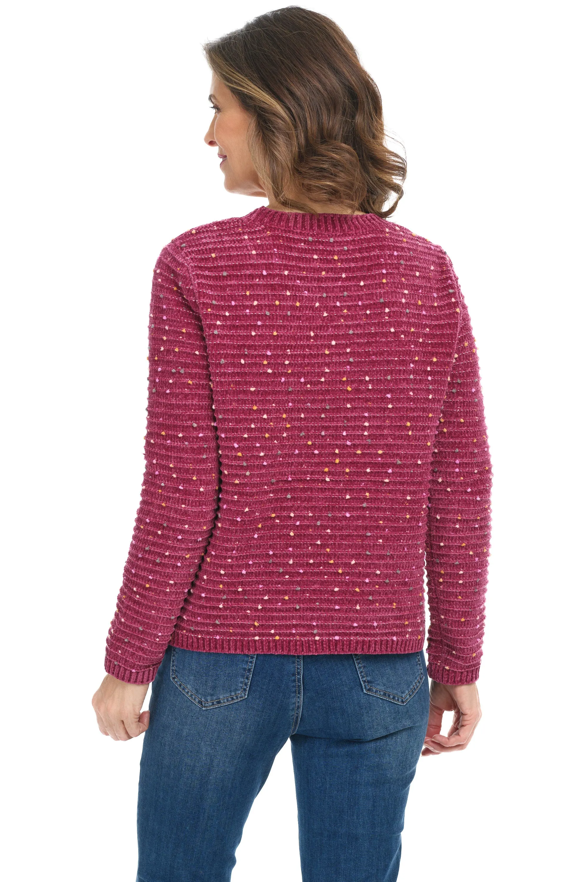 Chenille Ping Pong Sweater