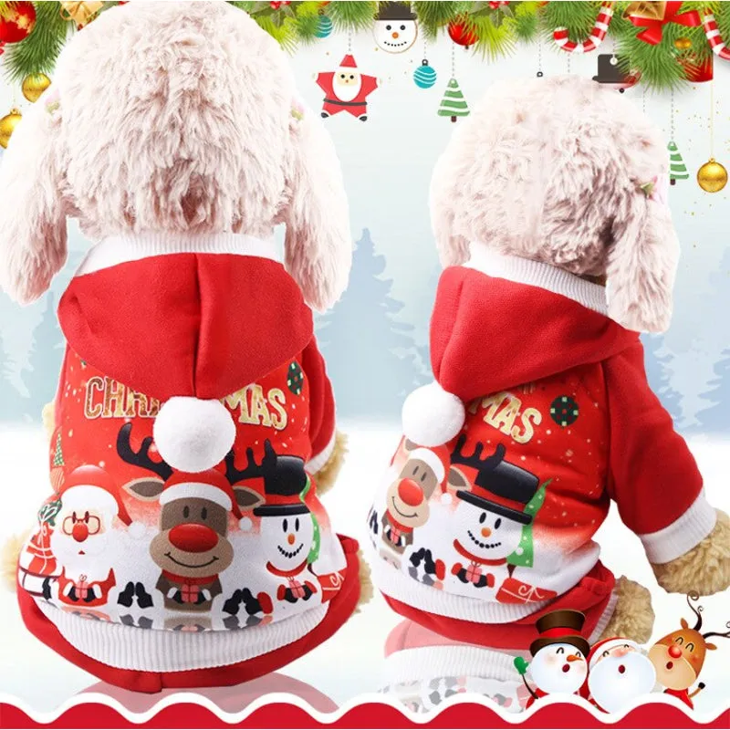 Christmas Dog Jacket