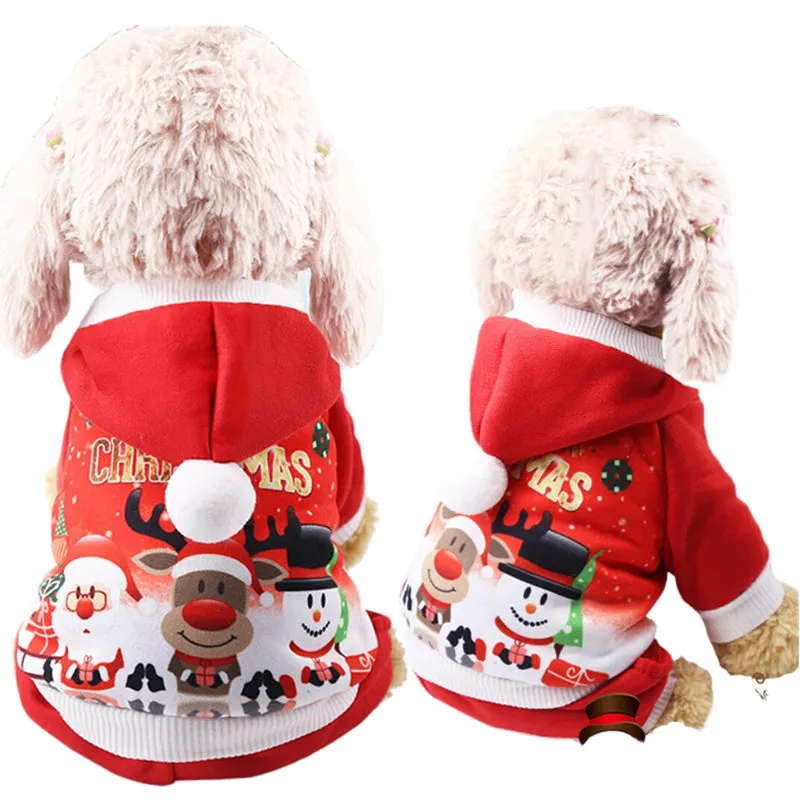 Christmas Dog Jacket