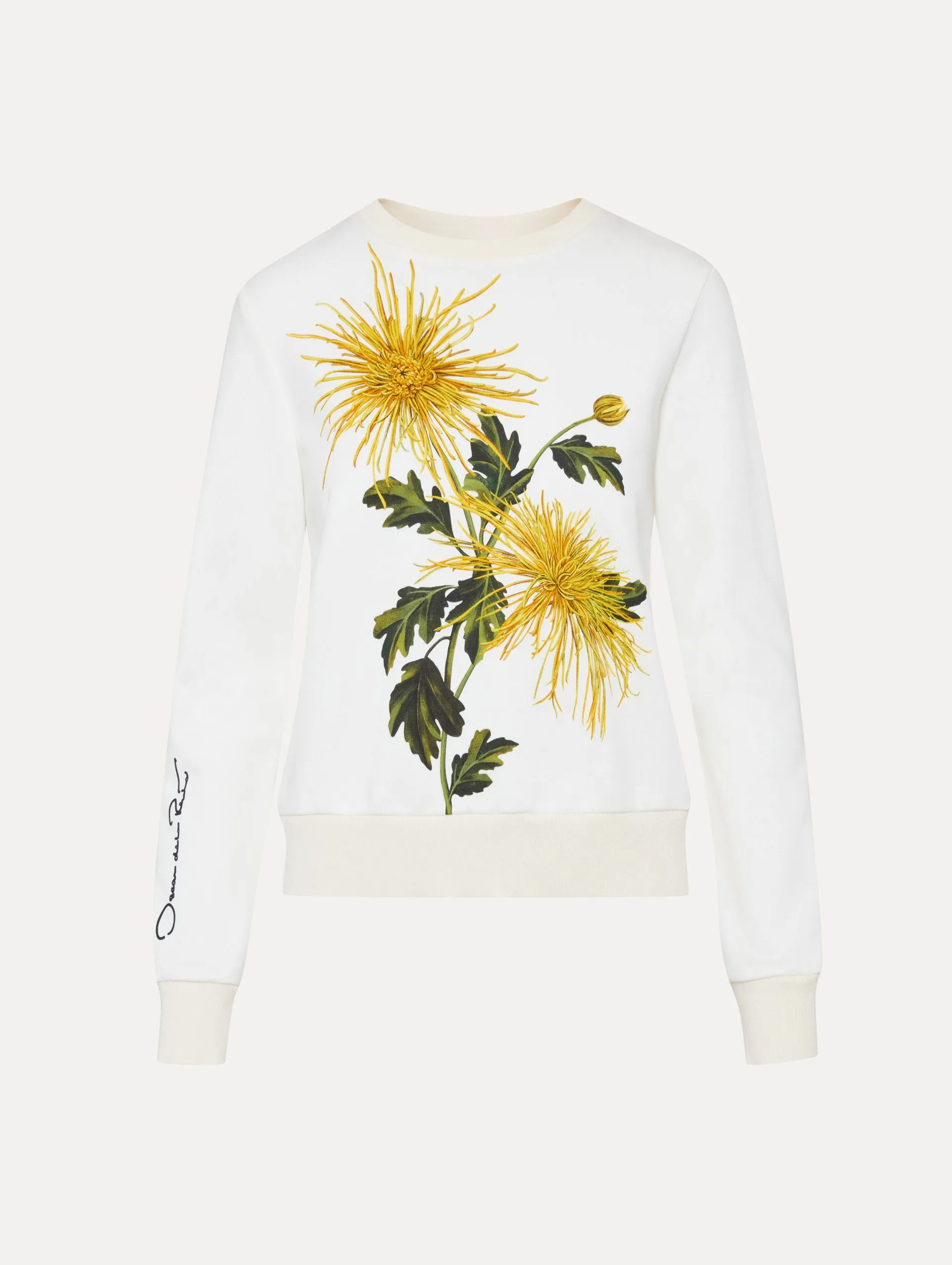 Chrysanthemum Jersey Pullover