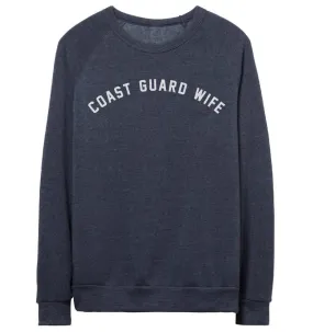 COAST GUARD WIFE Pullover Sweatshirt