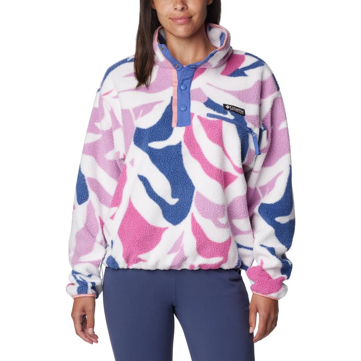 Columbia Helvetia™ Cropped Half Snap Fleece Pullover - Women