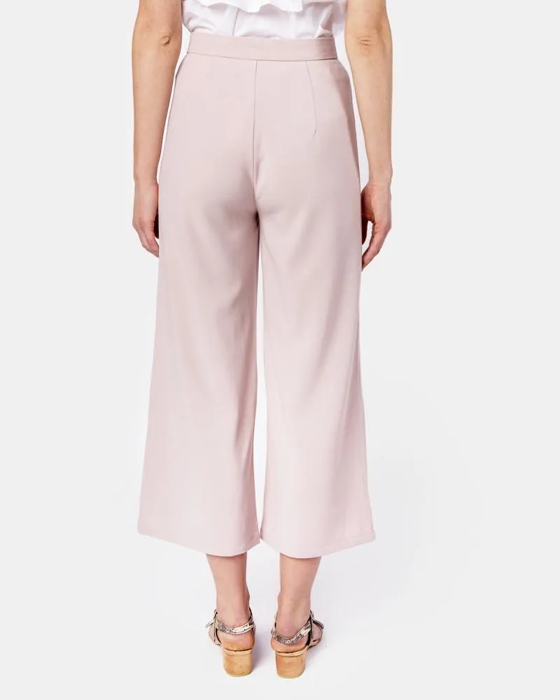 Dama Crepe Pants in Misty Pink