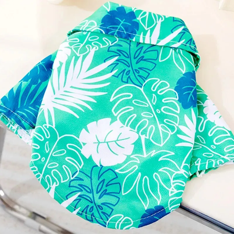 Dapper Pet: Colorful Hawaiian Shirt