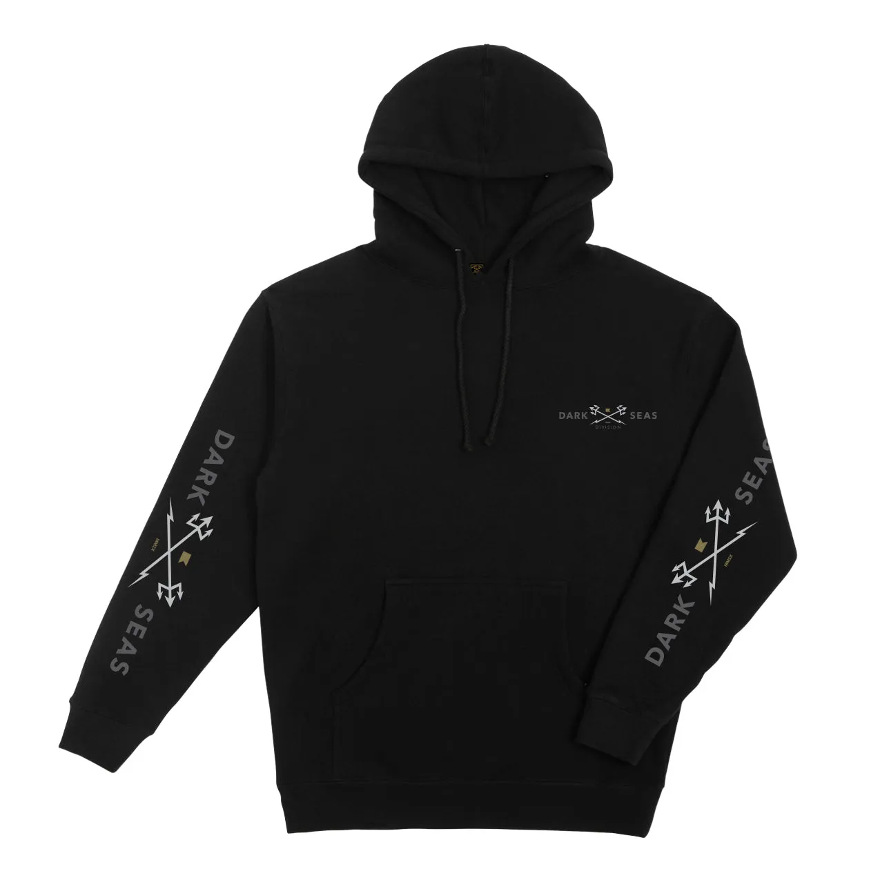 DARK SEAS HEADMASTER HOODED FLEECE BLACK