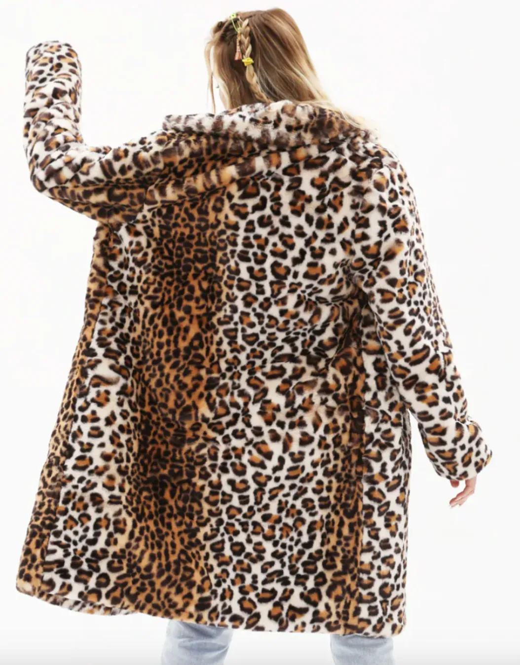 De-Nice Leopard Fur Coat