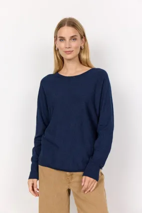 Dollie Pullover in Blue Iris Melange