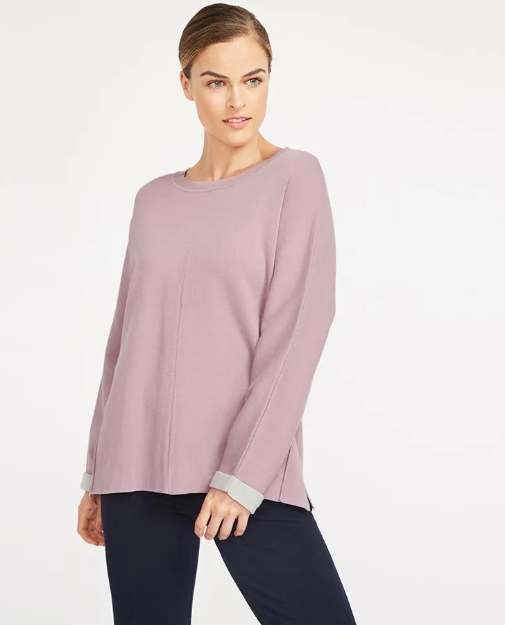 Double Faced Jersey Knit Top