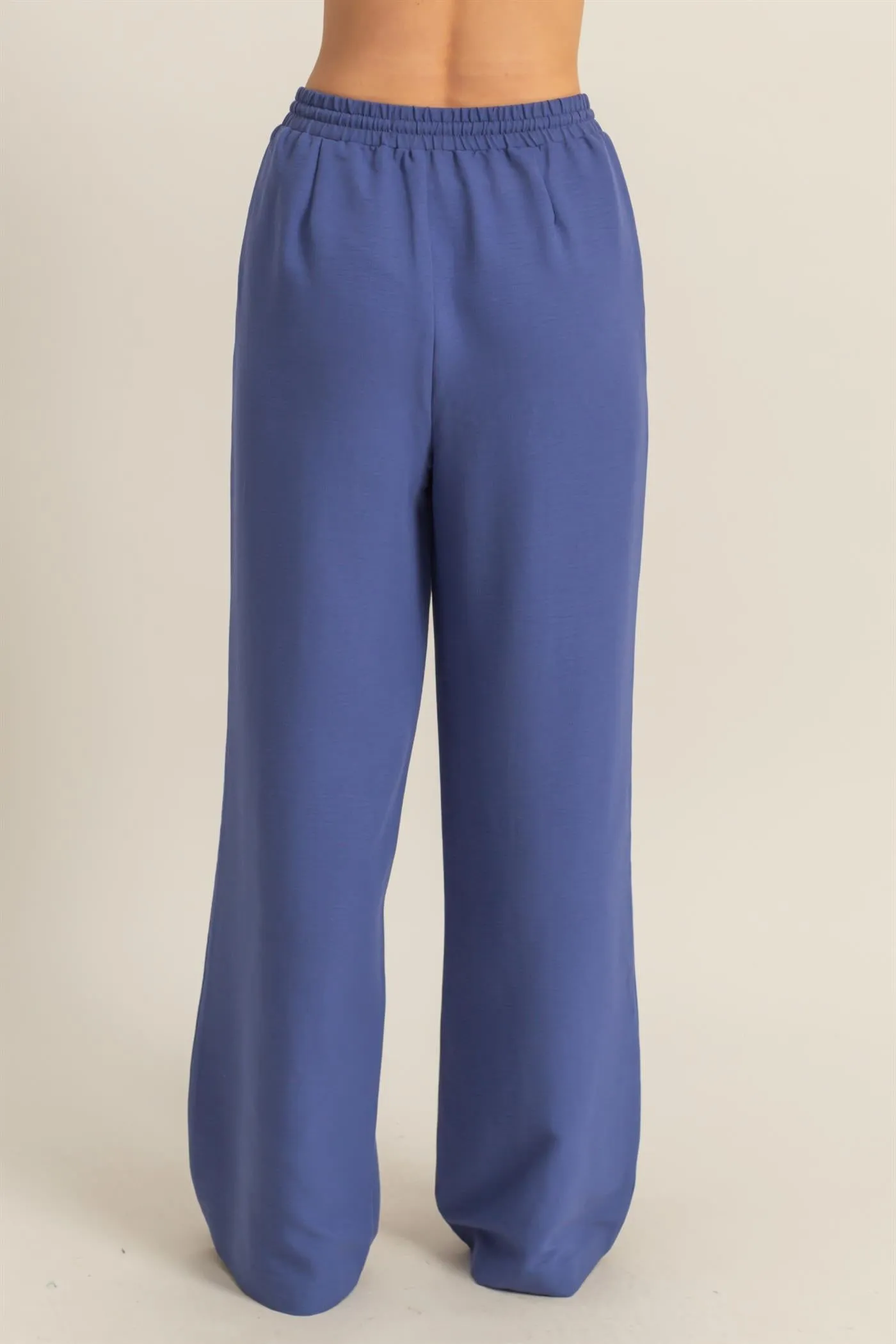 DZ25A895-High-Waist Wide Leg Woven Pants