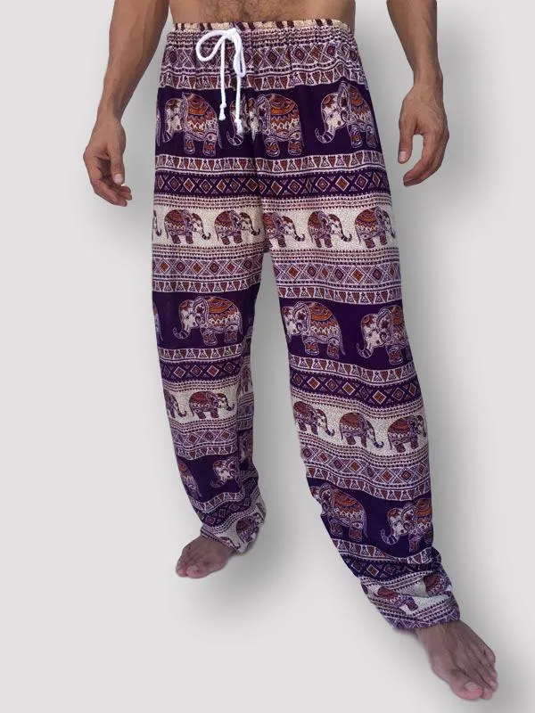 Elephant Pants Drawstring with Pocket