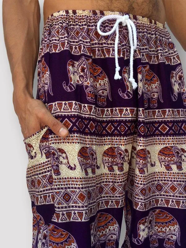 Elephant Pants Drawstring with Pocket