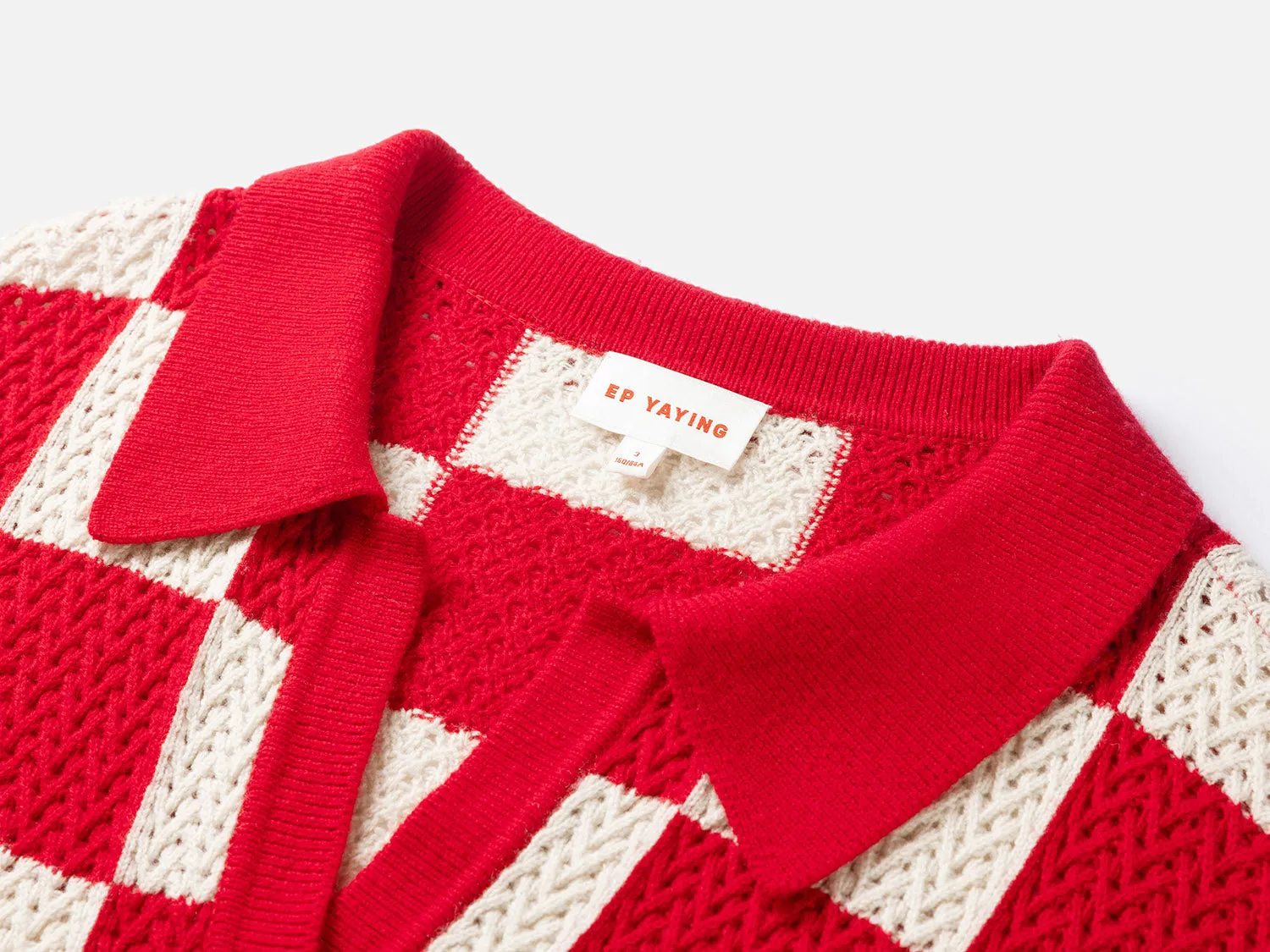 EP YAYING Zodiac Wool Knit Sweater