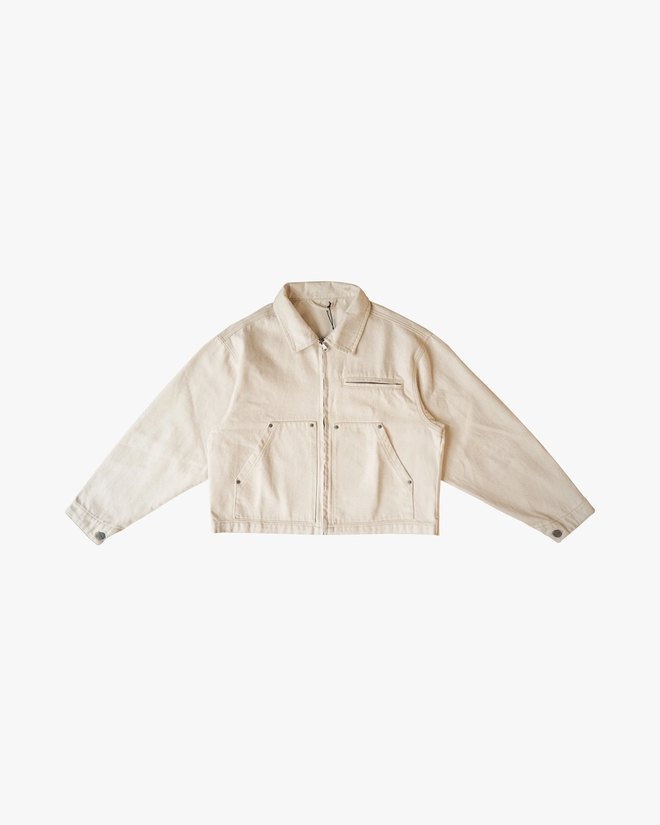 EPTM TUFF TWILL JACKET - CREAM