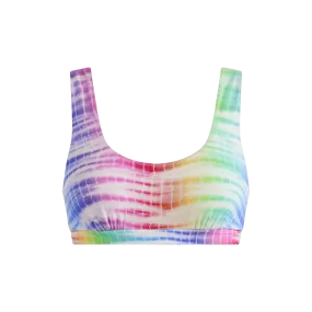 FeelFree Square Neck Bralette | Rainbow Daze