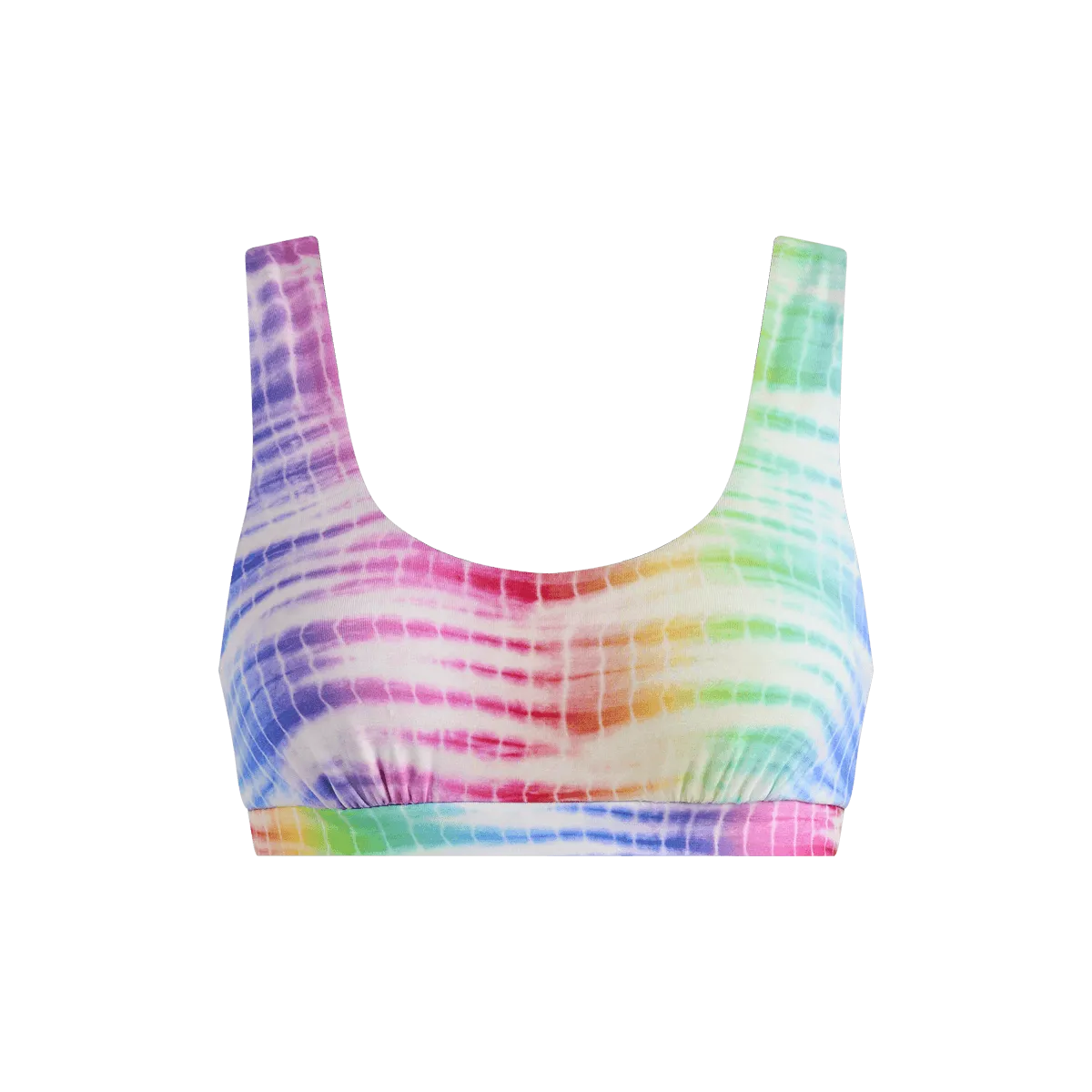 FeelFree Square Neck Bralette | Rainbow Daze