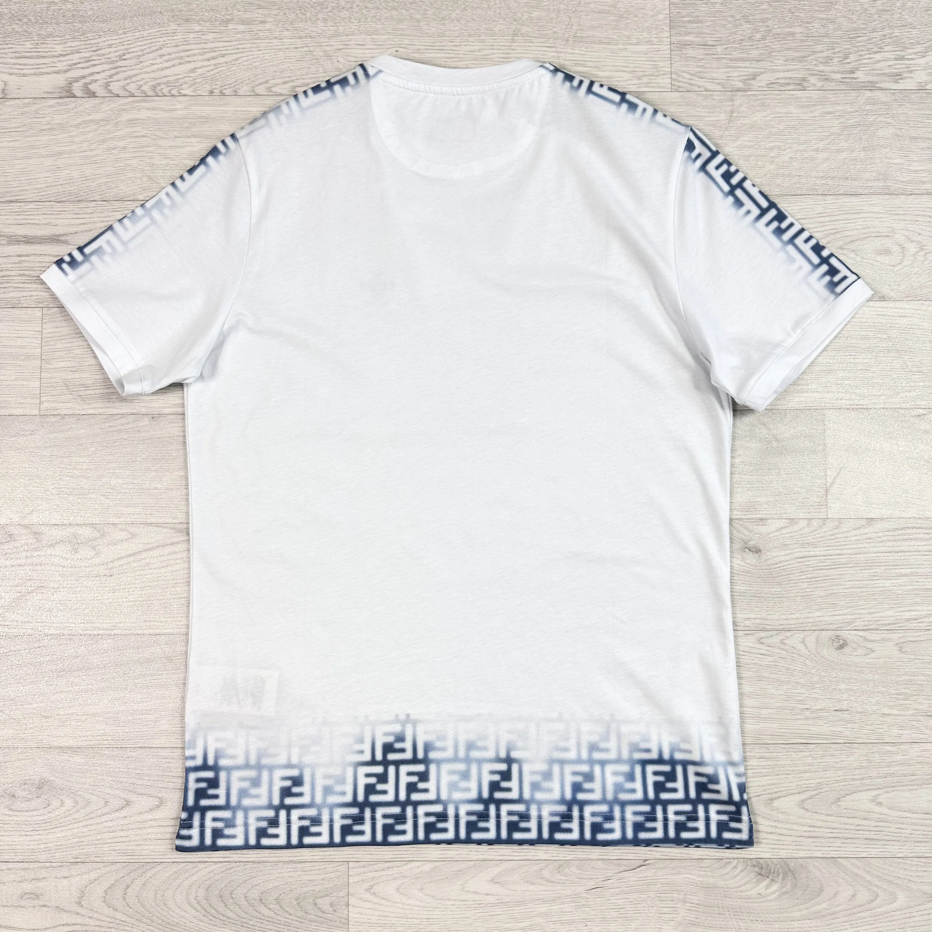 FF MONOGRAM FADED PRINT AVIO T-SHIRT