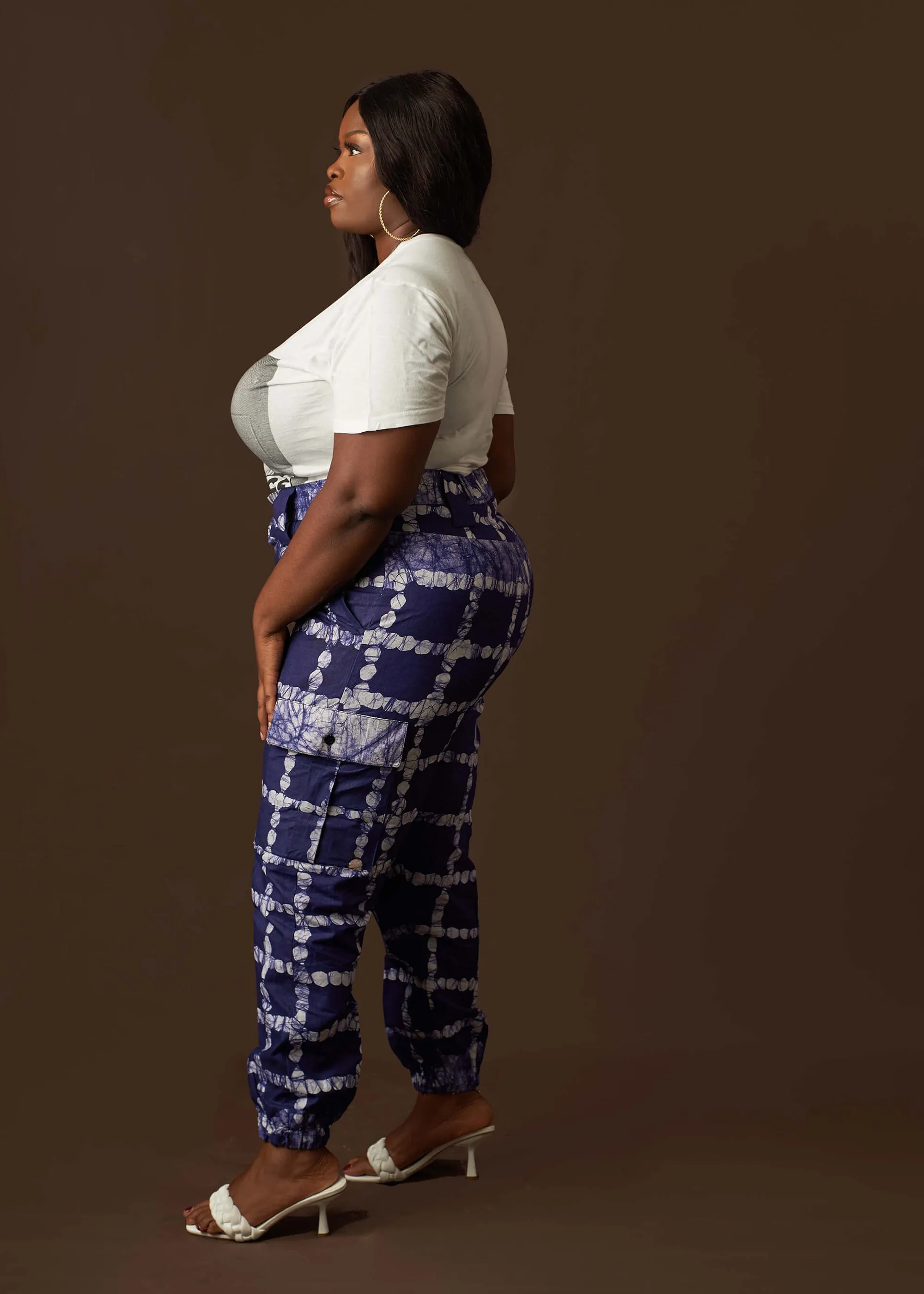 FINALE SALE Abebi Cargo Pants (Hand-Dyed)