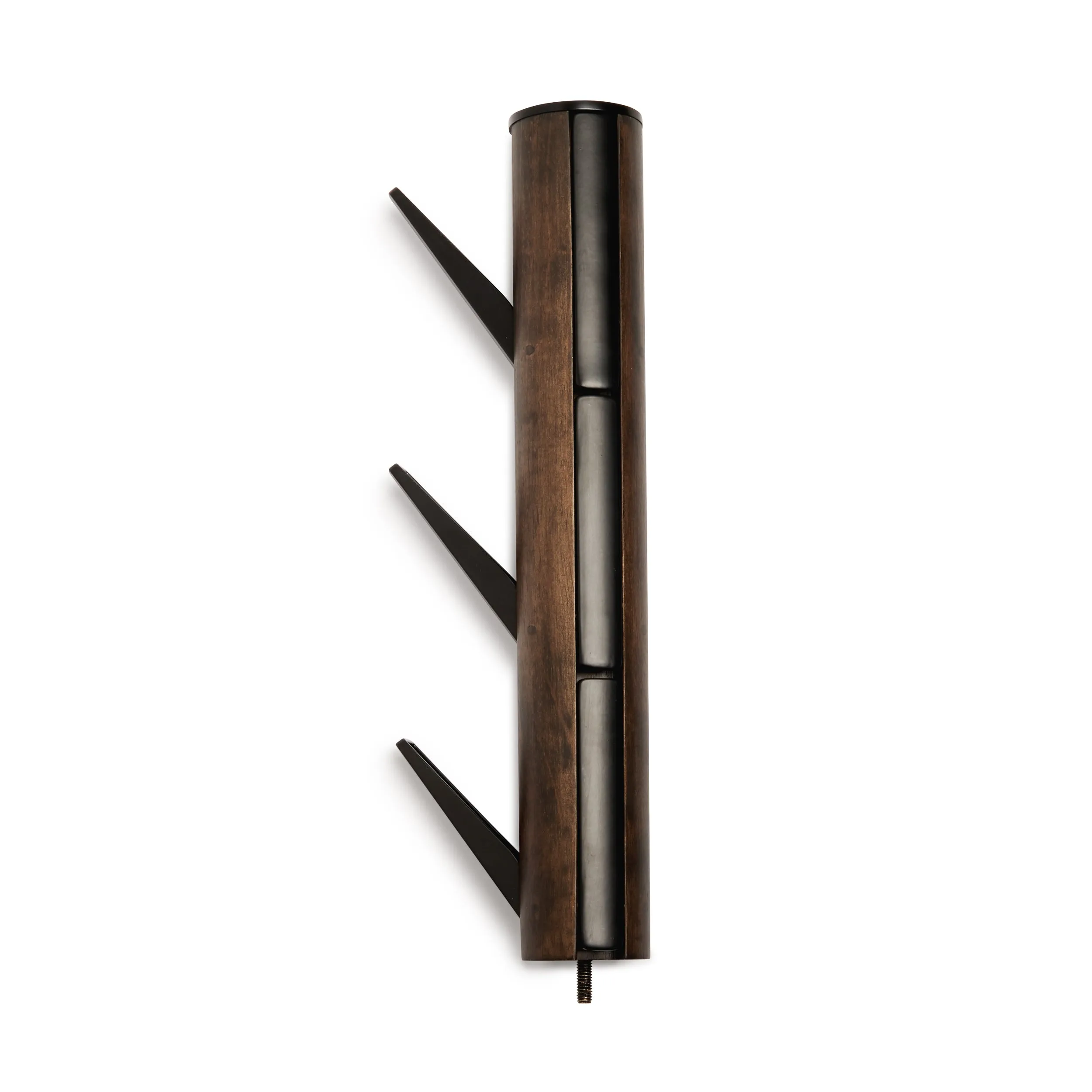 FLAPPER COAT RACK BLACK/ WALNUT