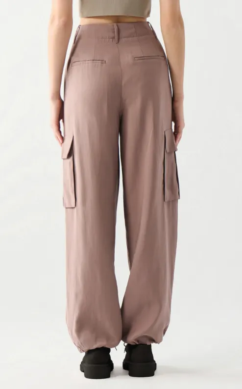 Flowy Parachute Cargo Pants