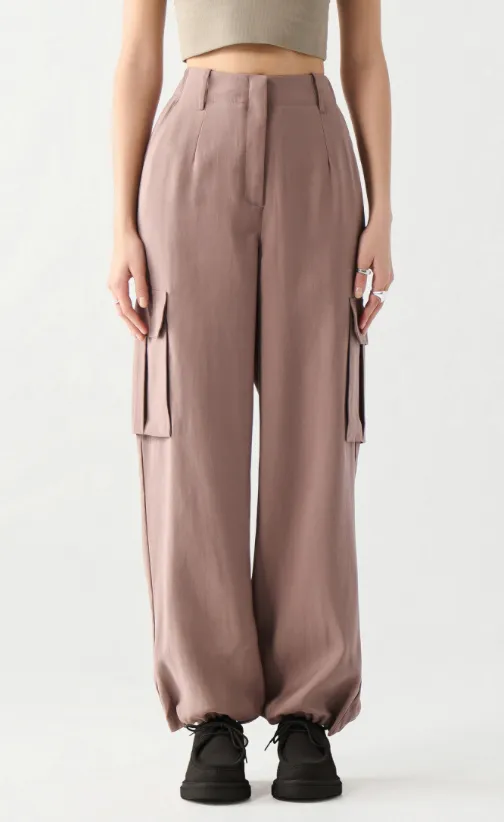 Flowy Parachute Cargo Pants