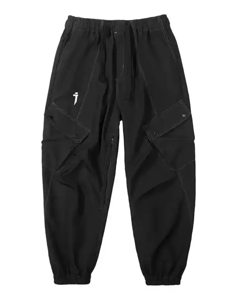 Functional Multi-Pocket Loose Cargo Pants